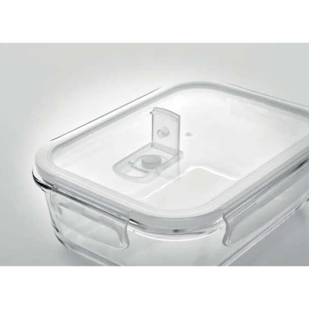 PRAGA LUNCHBOX staklena kutija za hranu i PP poklopac 900ml Prozirno