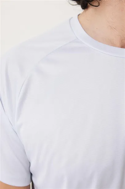  Iqoniq Tikal unisex quick dry sportska majica od recikliranog poliestera, 150 g/m2 - iqoniq Bijela