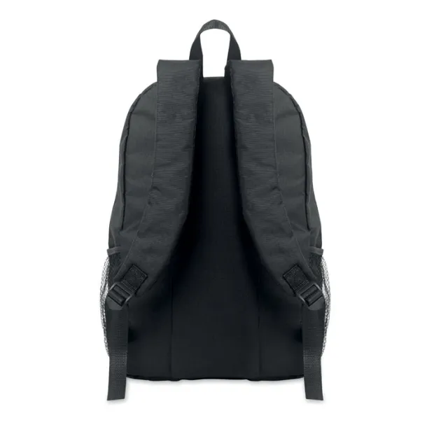 HIGE 600D RPET polyester backpack Black