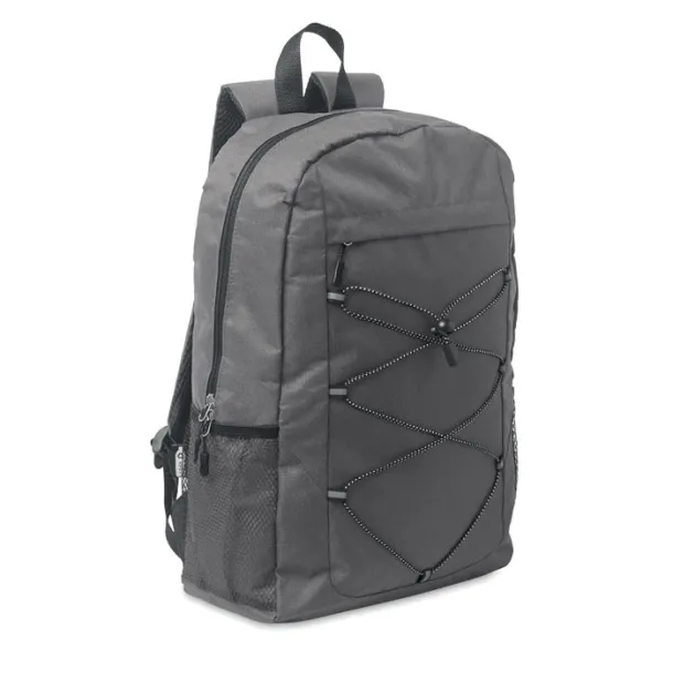 HIGE 600D RPET polyester backpack Stone Grey