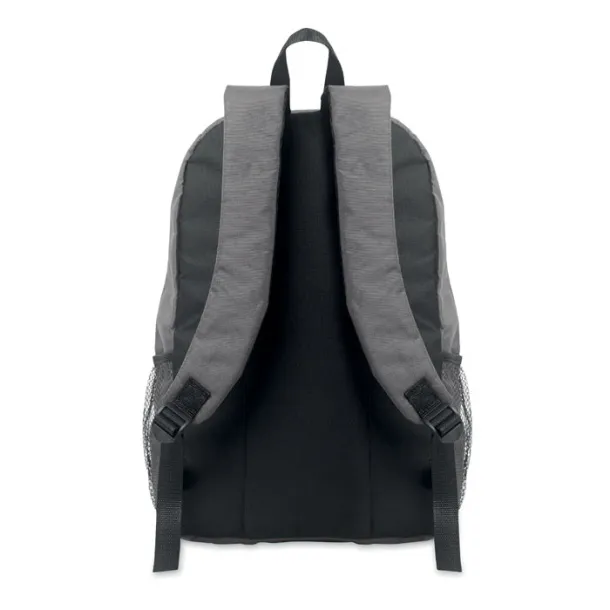 HIGE 600D RPET polyester backpack Stone Grey