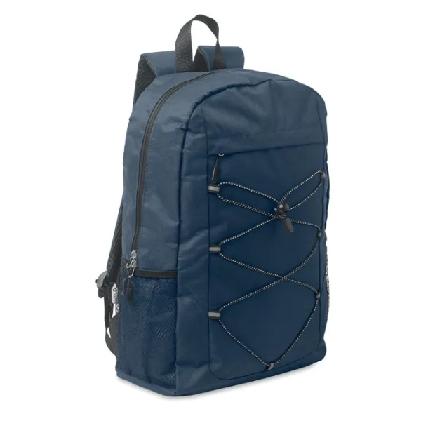 HIGE 600D RPET polyester backpack French navy