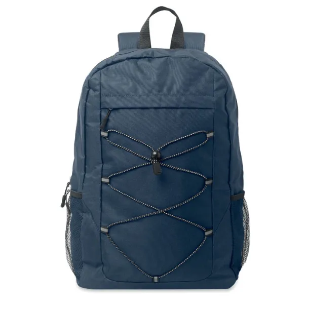 HIGE 600D RPET polyester backpack French navy