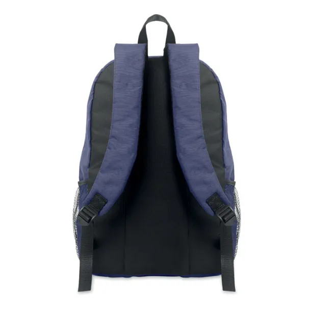 HIGE 600D RPET polyester backpack Blue