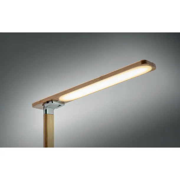 NEAT LIGHT Stolna svjetiljka s punjačem 10W Drvo