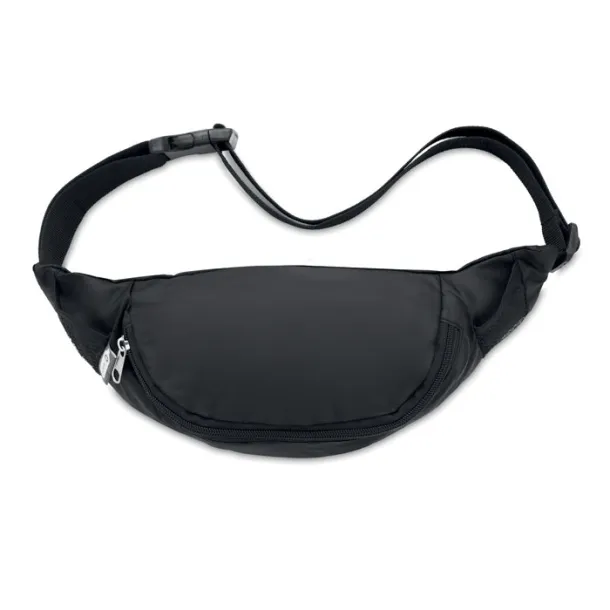 HULABAG Waist bag in 210D RPET poly Black