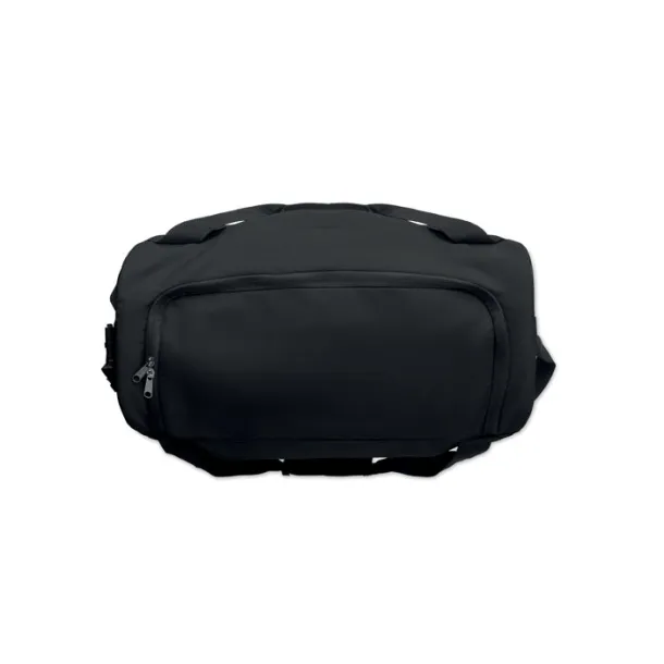 TERRA + 600D RPET sports bag Black