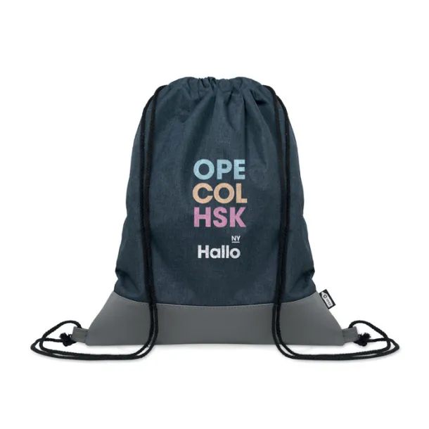 LIBAG RPET PU dvobojna torba s vezicama French navy