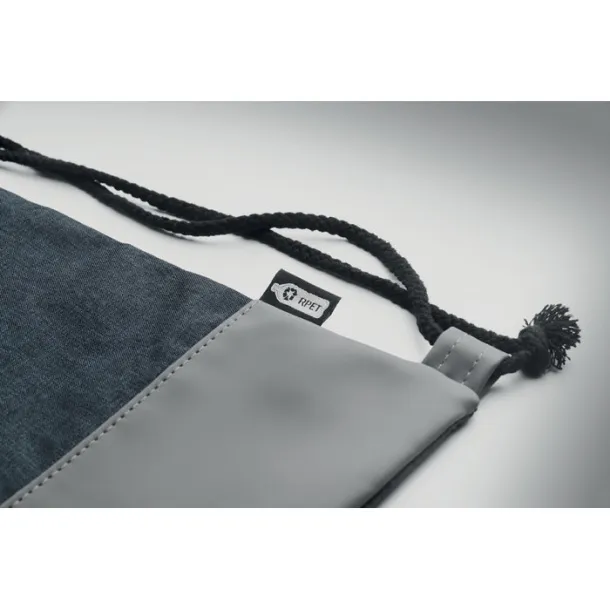 LIBAG RPET PU dvobojna torba s vezicama French navy