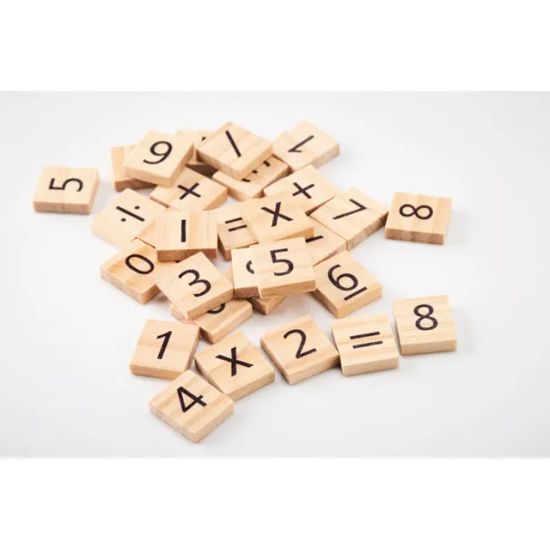 EDUCOUNT Wood educational counting game Beige
