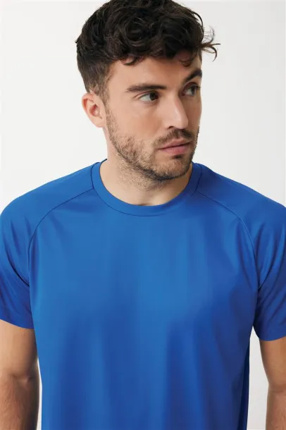  Iqoniq Tikal recycled polyester quick dry sport t-shirt - iqoniq Kraljevski plava
