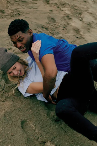  Iqoniq Tikal unisex quick dry sportska majica od recikliranog poliestera - iqoniq Kraljevski plava