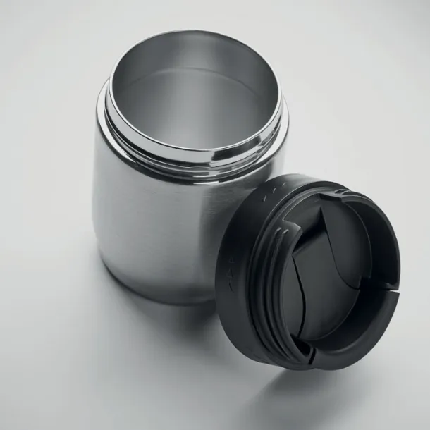 ATERA 2 in 1 double wall bottle 500ml Matt Silver