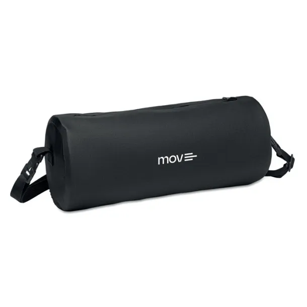 BRENNA TUBE Sports bag in 300D RPET Black