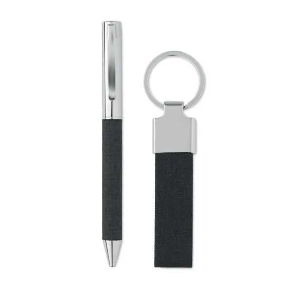 SCRIBI 4 3 piece gift set in box Black