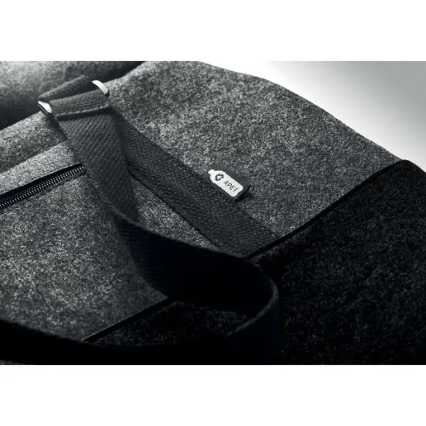 INDICO BAG RPET felt weekend bag Stone Grey