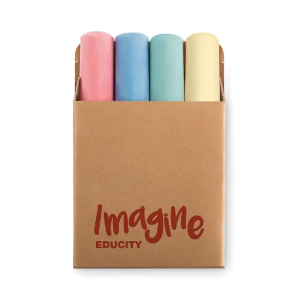 STREET 4 chalk sticks Beige