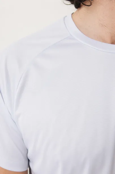  Iqoniq Tikal recycled polyester quick dry sport t-shirt - iqoniq light grey