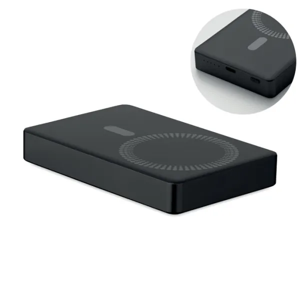 POWERMAG magnetna prijenosna baterija od 15W, 10.000 mAh Crna