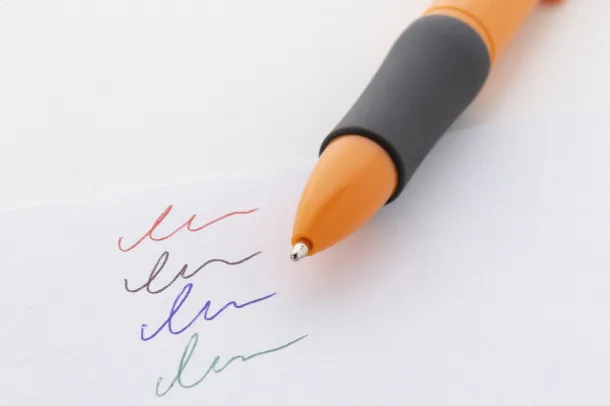 Quattro RABS 4-colour ballpoint pen Orange