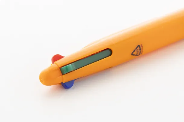 Quattro RABS 4-colour ballpoint pen Orange