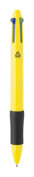 Quattro RABS 4-colour ballpoint pen Yellow