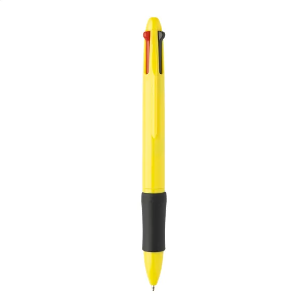 Quattro RABS 4-colour ballpoint pen Yellow