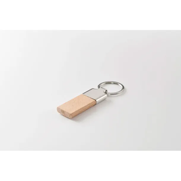 LLAVING Key ring with rubber wood Wood
