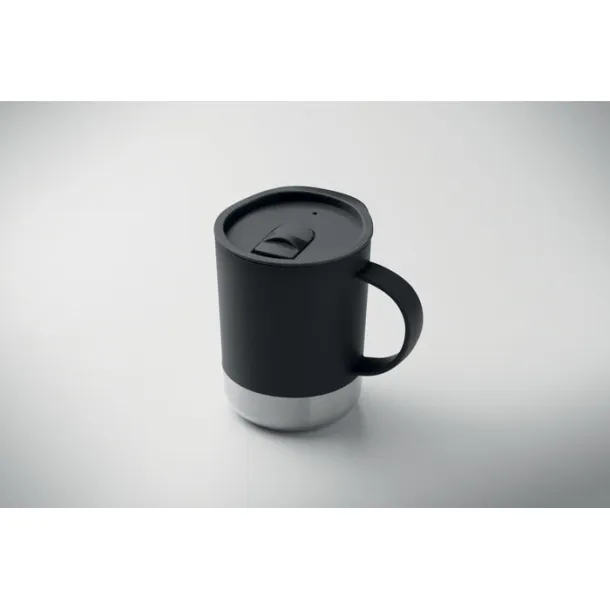 BEAKER šalica s jednom stijenkom 300 ml Crna