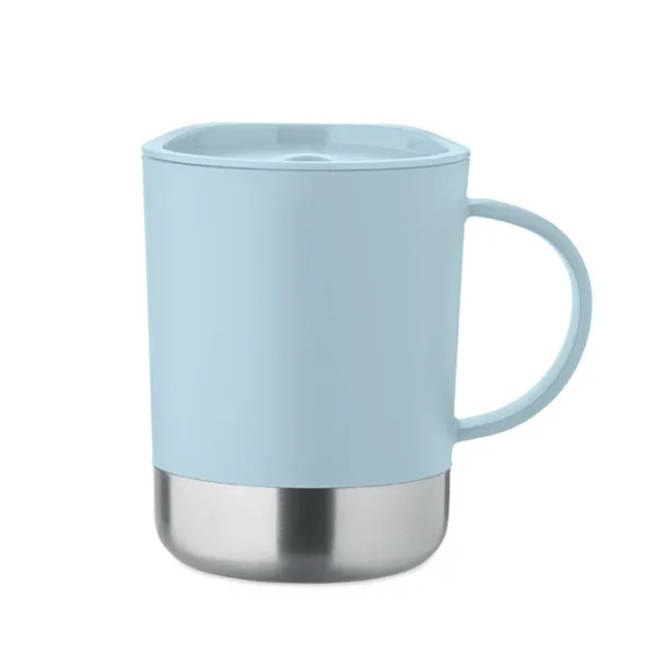 BEAKER Single wall mug 300ml Baby Blue