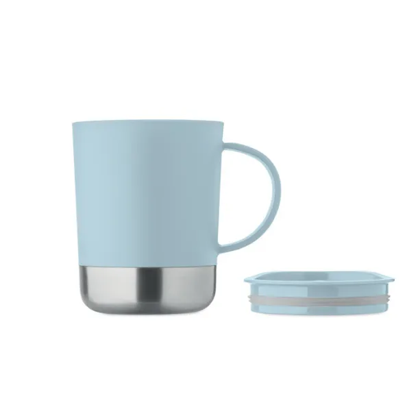 BEAKER Single wall mug 300ml Baby Blue