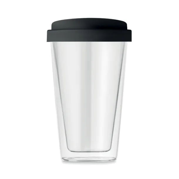 BIELO TUMBLER visoka borosilikatna čaša 350ml Crna