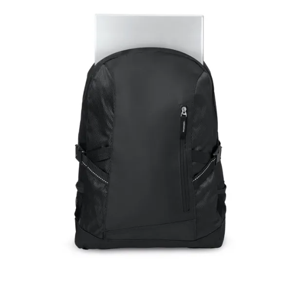 TECNOTREK Polyester computer backpack Black