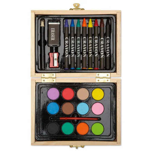 BEAU Painting set in wooden box Wood