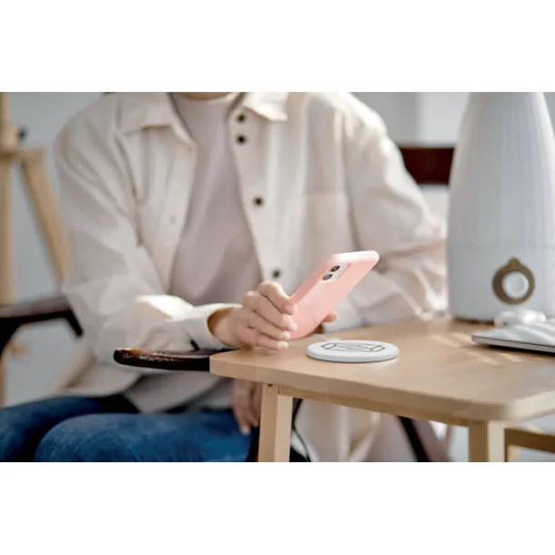 TWING Recycled ABS wireless charger White