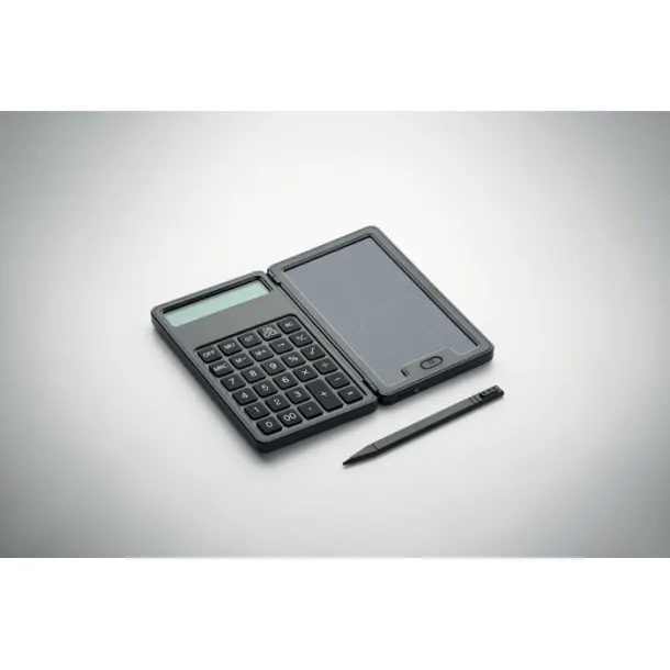 CLERK kalkulator s LCD tabletom Crna