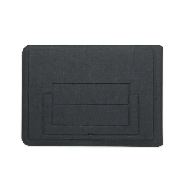 PRACTIC 16 inch felt laptop sleeve Black