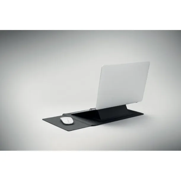 PRACTIC 16 inch felt laptop sleeve Black