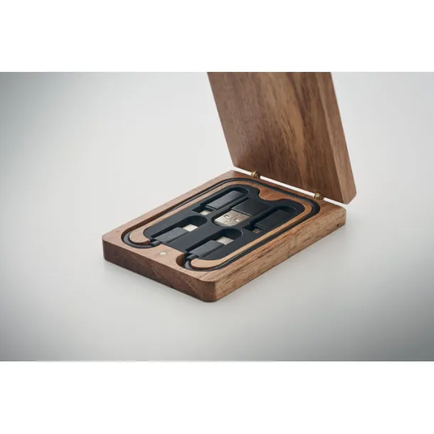 VERSA 3 in 1 cable set Wood