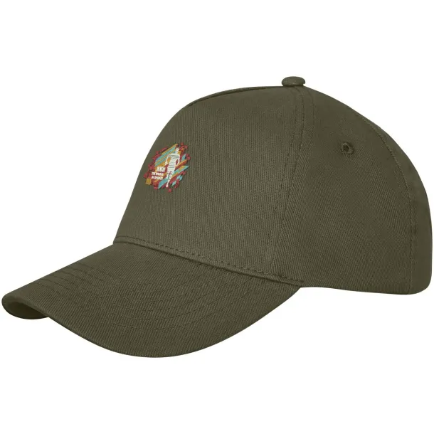 Doyle 5 panel cap - Elevate Life Šumski zelena