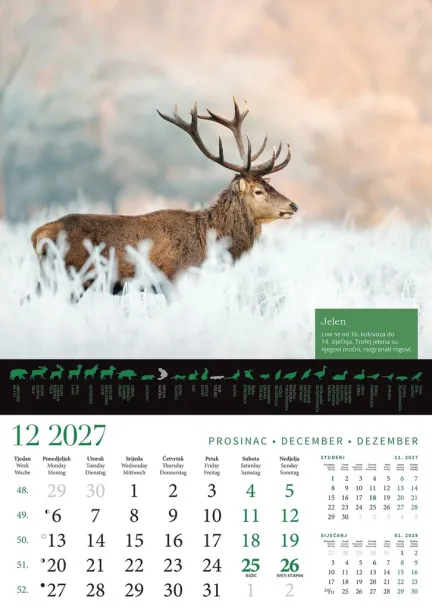  "KALENDAR LOVA" color kalendar Color