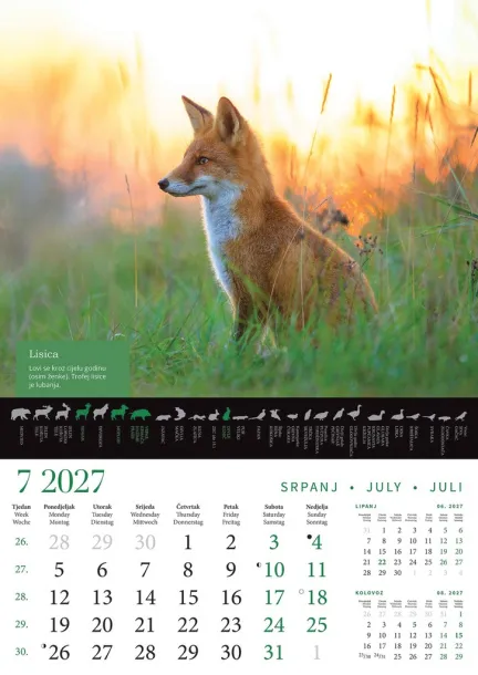  "KALENDAR LOVA" color kalendar Color