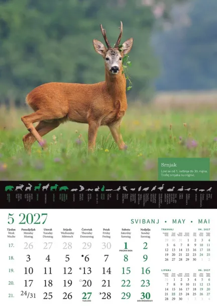  "KALENDAR LOVA" color kalendar Color