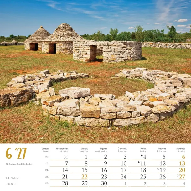  "SEOSKA IDILA" color calendar Color