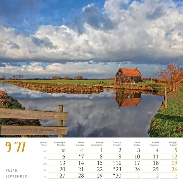  "SEOSKA IDILA" color calendar Color