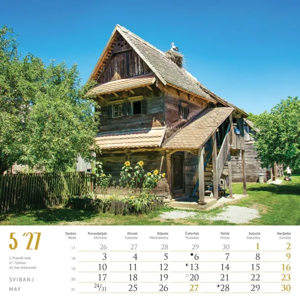  "SEOSKA IDILA" color calendar Color