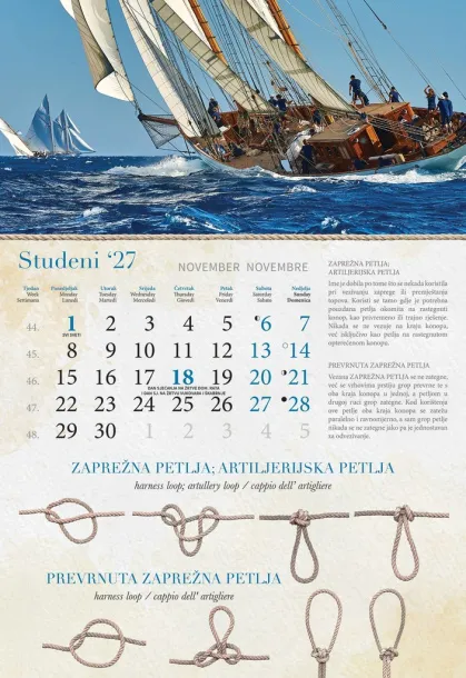  "KALENDAR GROPOVA" color kalendar Color