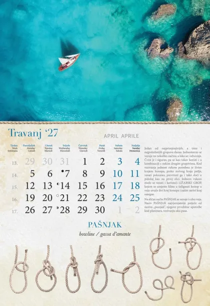  "GROPOVI" color calendar Color
