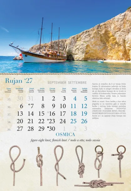  "GROPOVI" color calendar Color