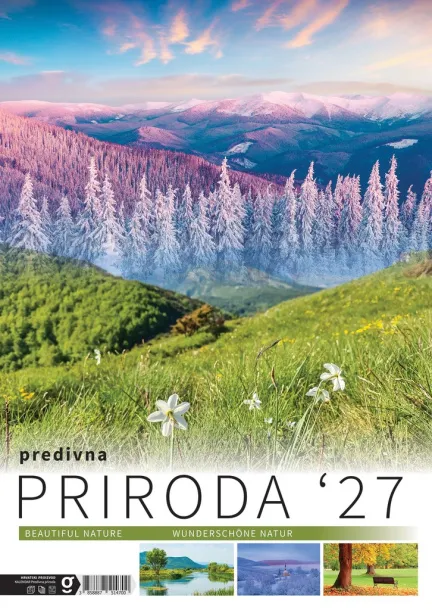  "PRIRODA" color calendar Color